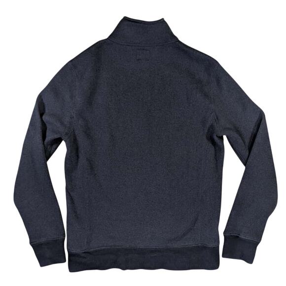 J.Crew The Sporting Life Summit Fleece 1/4 Zip Sweater Navy Men’s Small S - Picture 2 of 9